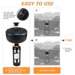 Powerful Floating Pond Fountain Aerator with Timer