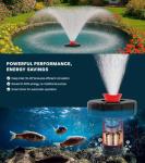 15000 GPH Floating Pond Fountain Pump