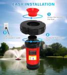 15000 GPH Floating Pond Fountain Pump