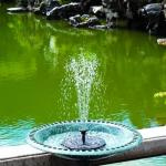 Solar Bird Bath Fountain Pump with 6 Nozzles