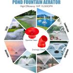 750W 1HP Pond Fountain Pump 15000GPH