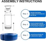 750W 1HP Floating Pond Fountain Aerator Pump