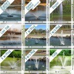 Half Price 1/2 HP Floating Pond Fountain