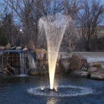 Half Price 1/2 HP Floating Pond Fountain