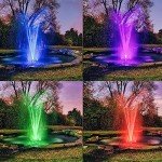Smart Universal Pond Fountain with Remote Control