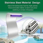 S-Shaped Stainless Steel Waterfall Fountain with LED Light