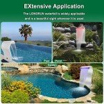 S-Shaped Stainless Steel Waterfall Fountain with LED Light