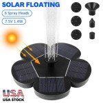 Solar Floating Fountain Pump for Garden Ponds