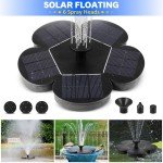 Solar Floating Fountain Pump for Garden Ponds