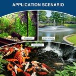 4-in-1 Pond Water Pump with Fountain Kits