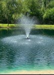 Floating Fountain with Lights for Ponds