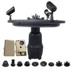 HALF OFF PONDS 1 HP Floating Fountain | 100 Foot Cord | 12 Patterns | Color-Changing Lights | Control Box | Surface Aeration for Ponds