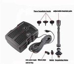 660 GPH Submersible Pond Filter Pump Fountain Kit