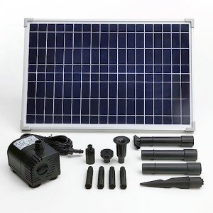 25W Solar Water Pump Kit for Fountains and Ponds