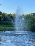FM-8000 Floating Pond Fountain with Color-Changing LEDs