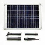 25W Solar Water Pump Kit for Fountains and Ponds