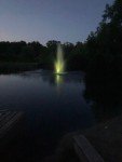 FM-8000 Floating Pond Fountain with Color-Changing LEDs