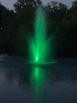 FM-8000 Floating Pond Fountain with Color-Changing LEDs
