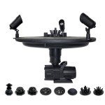 3/4 HP Floating Pond Fountain with Colorful Lights