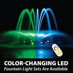 EcoSeries Floating Fountain with Color Changing LEDs