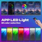 Stainless Steel Color Changing LED Pond Waterfall