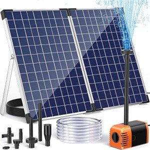 POPOSOAP 35W Solar Fountain Pump