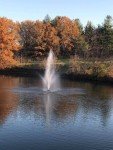 Floating Pond Fountain 3/4 HP with Timer