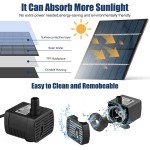 Solar Floating Fountain Pump for Garden Ponds