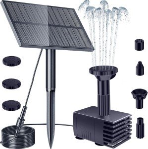 Upgraded Solar Fountain Pump for Outdoor Ponds