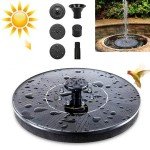 Solar Mini Bird Bath Fountain for Outdoor Ponds