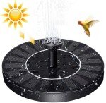 Solar Mini Bird Bath Fountain for Outdoor Ponds