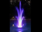 Ocean Mist Magic Floating Pond Fountain with LEDs
