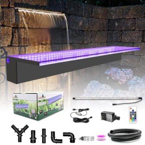 Multi-Color LED Acrylic Fountain for Ponds