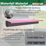 Multi-Color LED Acrylic Fountain for Ponds