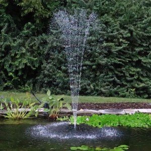 Pro 600 GPH Floating Pond Fountain - 3' Pattern