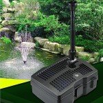 COODIA 660 GPH Pond Fountain with LED Light