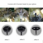 COODIA 660 GPH Pond Fountain with LED Light