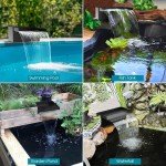 Stainless Steel Pond Waterfall Kit with Pump
