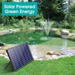 Solar Pond Fountain Pump Kit with Filter Box
