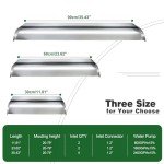 Stainless Steel Waterfall Spillway for Pools & Gardens
