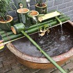 Bamboo Water Fountain Kit with Pump - 27.5”