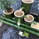 Bamboo Water Fountain Kit with Pump - 27.5”