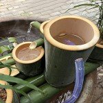 Bamboo Water Fountain Kit with Pump - 27.5”