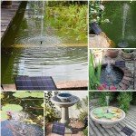 Solar Water Fountain Pump with 4 Nozzles