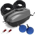 VCRAZE Pond Aerator Kit with Air Stones