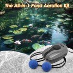 VCRAZE Pond Aerator Kit with Air Stones