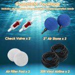 VCRAZE Pond Aerator Kit with Air Stones