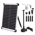 ECO-WORTHY 25W Solar Water Fountain Pump Kit