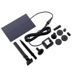 Solar Floating Fountain Pump for Bird Baths