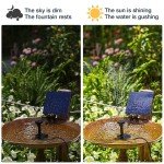 AISITIN Solar Water Pump Kit for Ponds